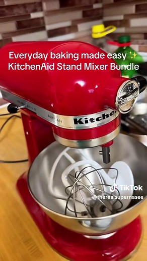 KitchenAid Stand Mixer Bundle for Easy Everyday Baking
