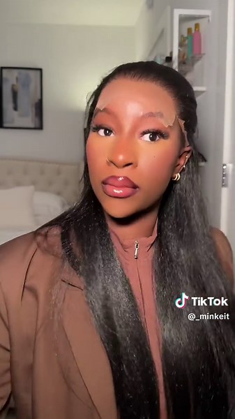 Stunning Synthetic Wig Install with Peak 702