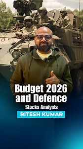 Budget and Defence Stocks | Analysis I 02Feb | #sharemarketeducation . . . . There was a mayhem in overall market and specifically defence stocks • HAL – 5% Down • BEL – 5% Down • Bharat Dynamics – 10% Down • Mazdock – 5.5% Down • GRSE – 2% Down Budget Allocation for defence:  The Ministry of Defence was allocated ₹7.8 lakh crores or 14.67%.  Highest among all ministries  15% increase from last budget  21% Budget increase for modernization  75% Budget for Internal sourcing  Defence sector 