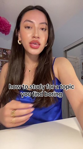 How to Study for a Boring Topic: Tips and Techniques