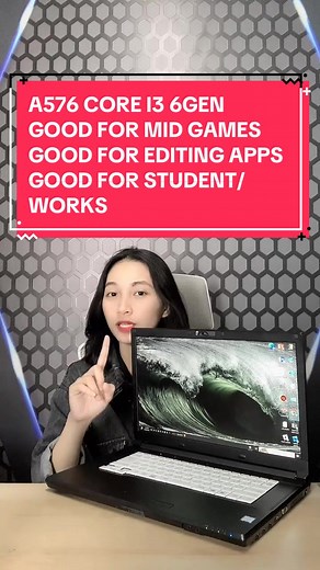 A576 15.6 Inch Core i3 6th Gen Laptop - Affordable Price and Perfect for Students and Gaming