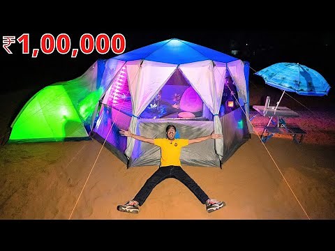 ₹1,00,000 Luxury Tent Making | 100% Fully Portable