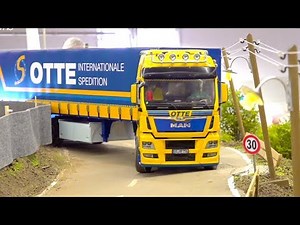 AMAZING RC TRUCK ACTION I RC DIGGER I SCANIA I LIEBHERR I INTERMODELLBAU I RC CONSTRUCTION-SITE