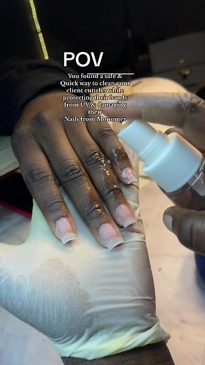 Quick & Safe Method to Clean Client Cuticles | Nail Tech Tips