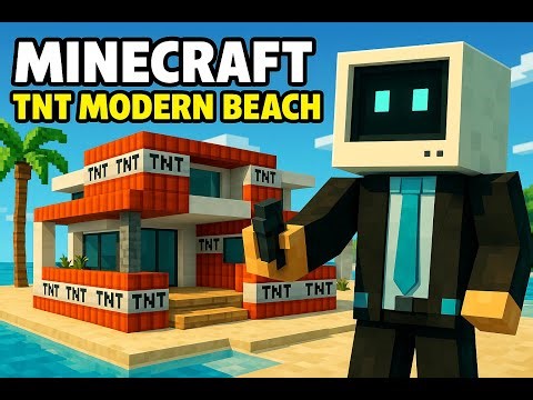 《 Minecraft TNT City House💥》