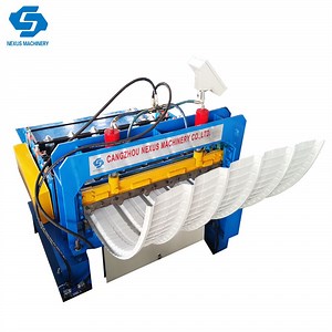 [Hot Item] Ibr Sheet Bullnosing Curving Machine Hydraulic Roof Sheeting Curved Cranking Machinery