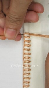 3.5M views · 39K reactions | Most demanding pretty border hand embroidery #border #everyone #satisfying #tutorial #viralreelsfb #diy #content #embroidery #useful #relax #popular #learning #fbreels #cute #reelsviral #reels2024viral #fypシ゚viral #fyp #support #facebookreels #foryou #shorts #viral #reels #trending #foryoupage #viralreels #viralvideo #reelsfb #reelsvideo | Crafty Needles 7 | Facebook