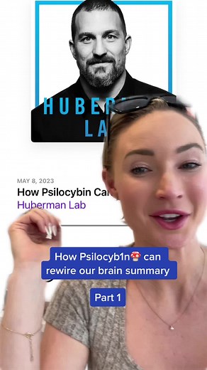 Key takeaways from Andrew Huberman’s: “how psilocybin can rewire our brain” #greenscreen #hubermanlab #huberman #brain #psychedelicresearch #consciousness #psychonaut