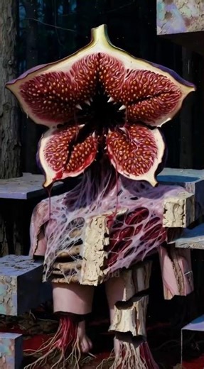 Demogorgon Vibes: Fig, Mushroom & Sunflower