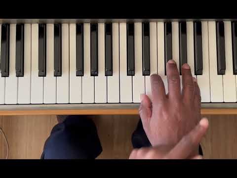 Right Hand Scale Technique Using Regular Fingering
