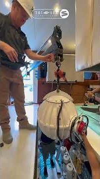 How do you get a Seakeeper in the boat?