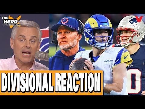 NFL Divisional REACTION: McDermott OUT, Broncos, Seahawks, Rams, Patriots | Colin Cowherd: THE HERD