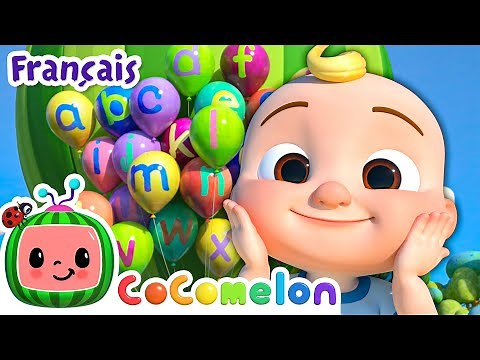 L'alphabet avec des ballons | | CoComelon en Français | Chansons pour bébés