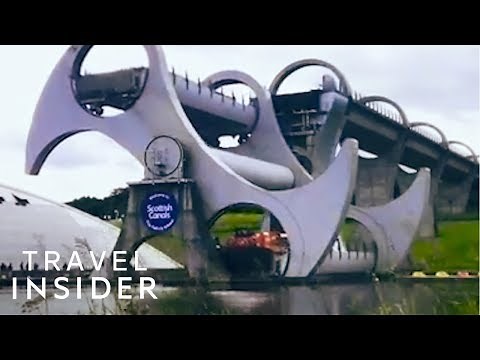Rotating Boat Lift | Falkirk, Scotland