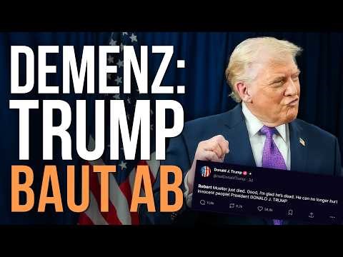 Trump can no longer hide his mental decline.