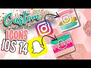 How to Customize App Icons on iPhone (iOS 14) for FREE | SO EASY🦋💖✨