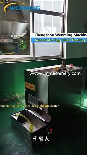 Introduction of the automatic egg shelling machine，egg peeling machine，commerical egg sheller