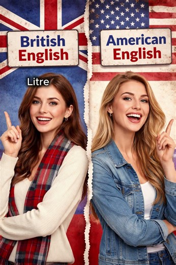 American vs British English words. #learningenglish #vocabulary #easyenglisheveryday