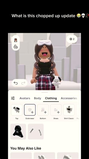 First it was the chat thing and now this weird avatar customization thing.. Roblox pls bro