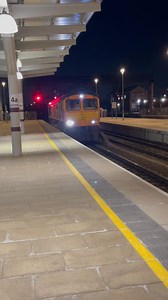 6.9K views · 184 reactions | The characteristic sound of a class 66 locomotive (66772) as it glides through Derby station during the night. | Adrian Watson | Facebook
