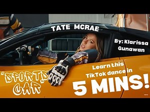 LEARN TATE MCRAE'S "SPORTS CAR" TIKTOK DANCE IN UNDER 5 MINUTES! | Choreography by: Klarissa Gunawan