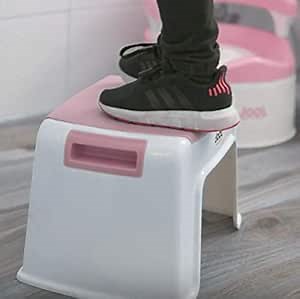 Child Step Stool for Boys & Girls, Toilet Training Step Stool for Kids - Jool Baby (Pink)