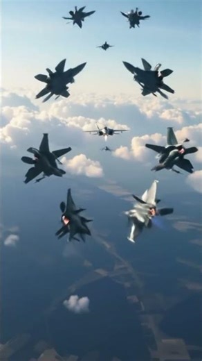 Air Superiority Unleashed: Modern Warplanes in Action