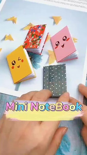 mini notebook.#fyp #foryou #tiktokuk #papernotebook #notebook #origamitutorial #handmade #origami #diy #easydiy #cute #mini