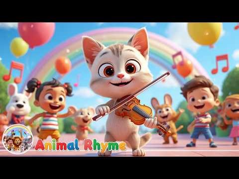 Hey Diddle Diddle | The Cat and The Fiddle | Nursery Rhymes | Kids Songs
