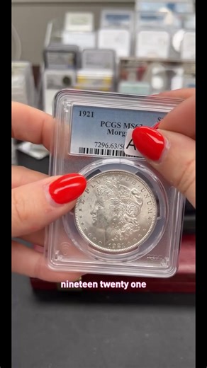 1921-S Morgan Dollar PCGS MS63