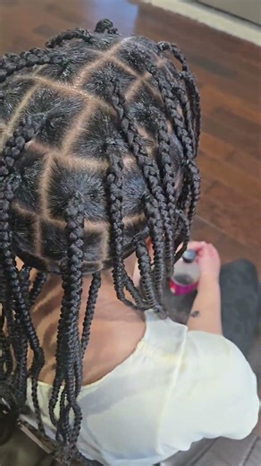 Plaits by Carina #Plaits #braids #naturalhair #naturalhairbraids #braidsonlonghair
