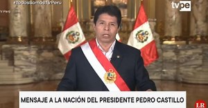 Pedro Castillo brindó mensaje a la nación tras las detenciones del Equipo Especial