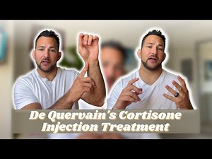 De Quervain's Cortisone Injection Treatment (Steroid Injection, I Got It)