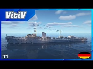 KMS T1 - Type 35 Torpedo Boat - Minecraft