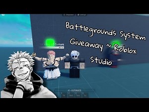 Battlegrounds System Sukuna ~ Roblox Studio ~ Giveaway ~ The Strongest Battlegrounds Inspired