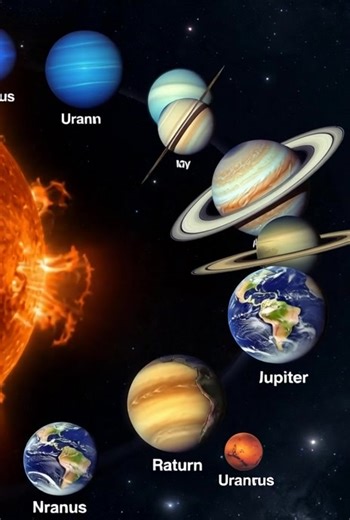 982K views · 14K reactions | The Solar System is a family of the Sun, planets, moons, and other space bodies working together in perfect harmony — showing the beauty and balance of the universe. ✨ #ScienceUSA #EducaciónMéxico #AustraliaScience #NatureLovers #SpaceExploration #AstronomyLovers #ScienceCommunity | NAL Vibes | Facebook