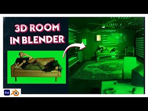 Build a 3D room in Blender using FREE Plugins