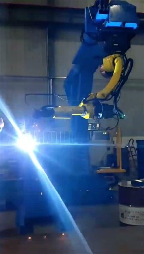 Can a Robot weld the transformer tank really? YES, Here you go! #transformer tank welding robot