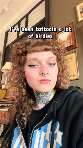 Birdie Tattoos by Female Tattoo Artist in Greenwood, Indiana