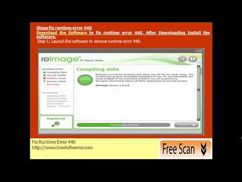 Fix Runtime Error 440