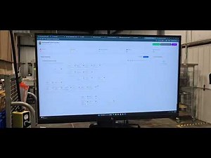 Quick teaser video of new digital Andon System we built with AI!