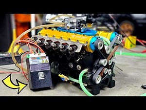 V12 50CC ENGINE NOW WITH ELECTRONIC IGNITION! RC Boat Build