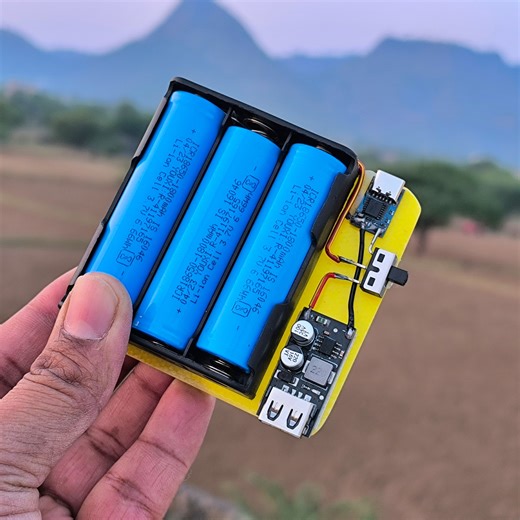 Build a DIY 60 Watt QC 3.0 PD Power-bank | SR Electric