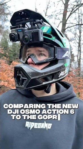 Quick Comparison between the new DJI Osmo Action 6 and the current GoPro 13 #djiosmoaction6 #dji
