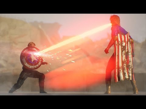 HOMELANDER vs CAPTAIN AMERICA | Animated Fight