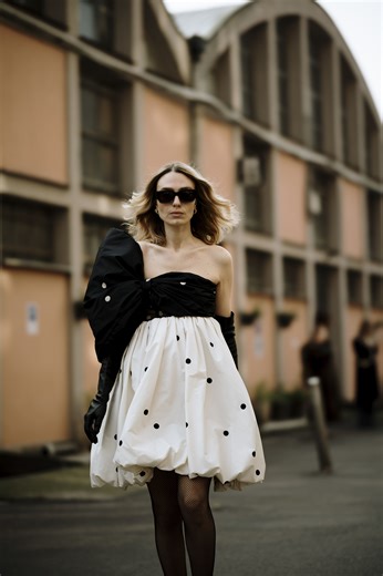 Los vestidos con falda globo son la tendencia inesperada de la primavera y los más bonitos están en Zara, Mango y Bershka