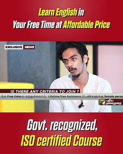 WhatsApp மூலமா 24/7 உங்க Free Time-ல சுலபமா English கத்துக்கலாம் English Partner Course-ன் சிறப்பம்சங்கள்👇🏻 ➡️ தமிழ் மூலம் ஆங்கிலம் கற்கலாம். ➡️24/7 trainers உதவி. ➡️2,00,000 மாணவர்கள் பயனடைந்துள்ளனர். ➡️பெண்களுக்கு பெண் பயிற்சியாளர்கள் ➡️இலவச Lifetime Course Assistance ➡️கூடுதல் 10 மாத validity இன்றே English Partner உடன் இணைந்து உங்கள் ஆங்கில திறனை மேம்படுத்துங்கள்! | English-Partner