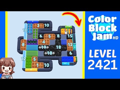 Color Block Jam Level 1511 (2421) Solution Walkthrough