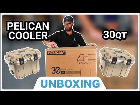 Pelican Cooler Unboxing - 30QT