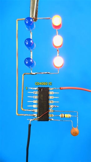 Police Flasher Circuit #diy #circuit #shorts